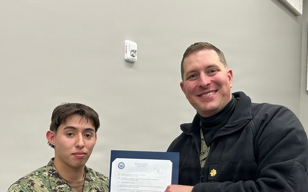 NRC Fallon January Drill Weekend Promotion Ceremony