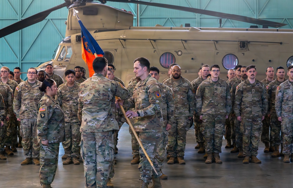 12th CAB HHC Conducts Change of Responsibility, Honors Departing Leaders, and Promotes New 1st Sergeant