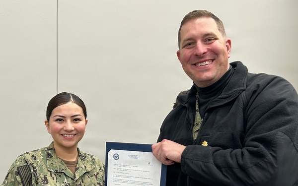 NRC Fallon January Drill Weekend Promotion Ceremony