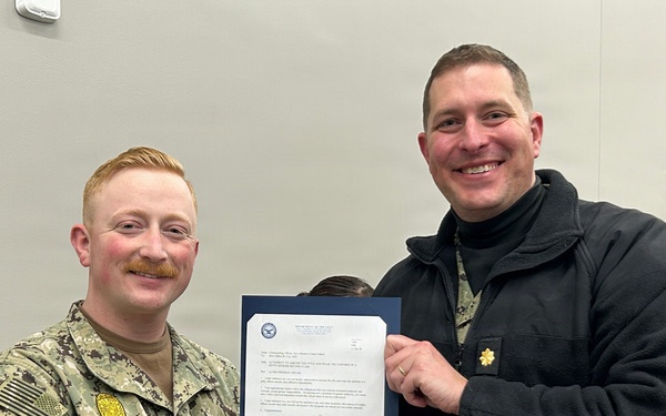 NRC Fallon January Drill Weekend Promotion Ceremony