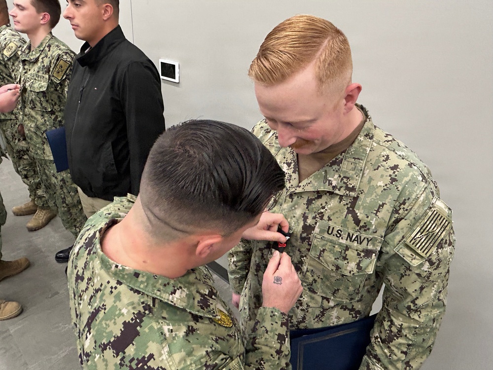 NRC Fallon January Drill Weekend Promotion Ceremony