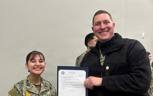 NRC Fallon January Drill Weekend Promotion Ceremony