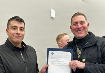 NRC Fallon January Drill Weekend Promotion Ceremony