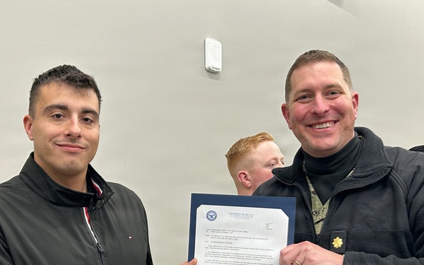 NRC Fallon January Drill Weekend Promotion Ceremony