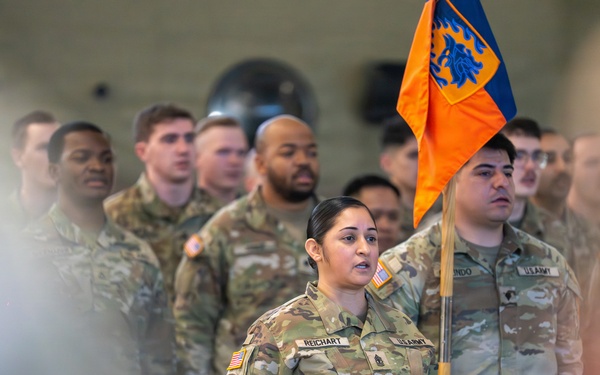 12th CAB HHC Conducts Change of Responsibility, Honors Departing Leaders, and Promotes New 1st Sergeant