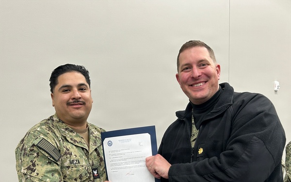 NRC Fallon January Drill Weekend Promotion Ceremony