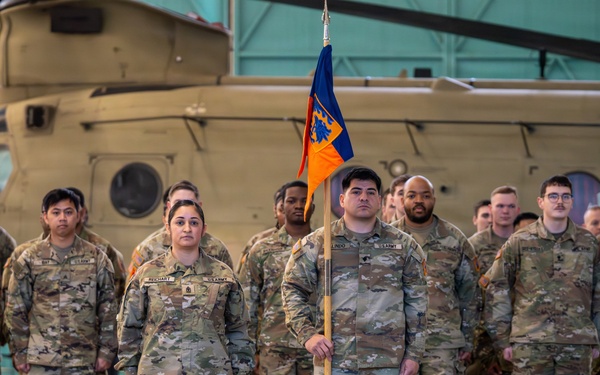 12th CAB HHC Conducts Change of Responsibility, Honors Departing Leaders, and Promotes New 1st Sergeant