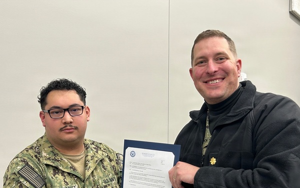 NRC Fallon January Drill Weekend Promotion Ceremony