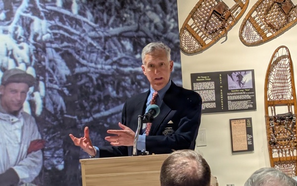 Fort Drum honors 10th Mountain Division visionary at Dole Heritage Complex dedication