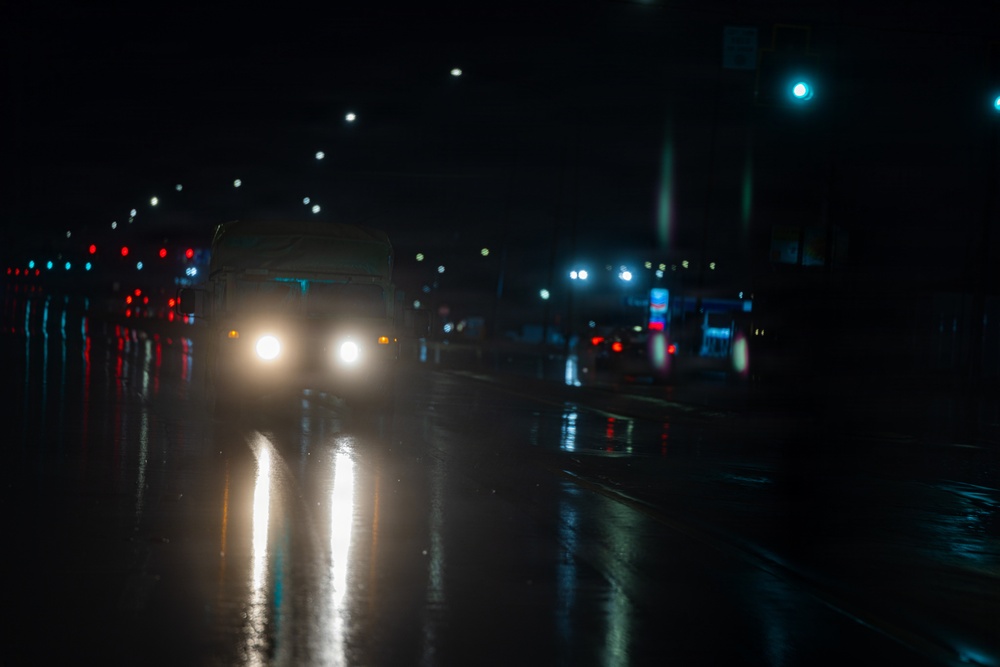 115th ESB conducts presence patrols during Winter Storm Fern emergency