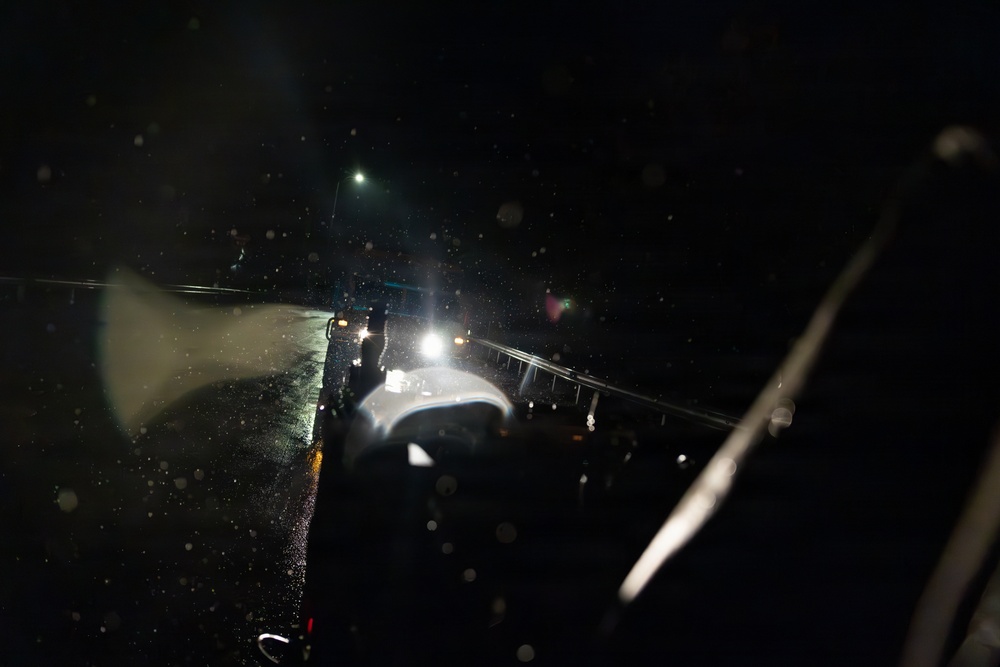 115th ESB conducts presence patrols during Winter Storm Fern emergency