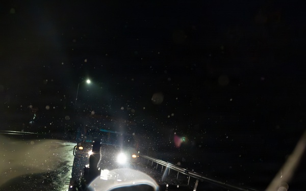 115th ESB conducts presence patrols during Winter Storm Fern emergency