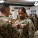 New First Sergeant of the Headquarters Company 369th Division Sustainment Brigade
