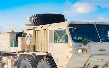 Texas National Guardsmen Train for Hazardous Winter Driving in Hillsboro