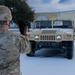 Texas National Guardsmen Train for Hazardous Winter Driving in Hillsboro