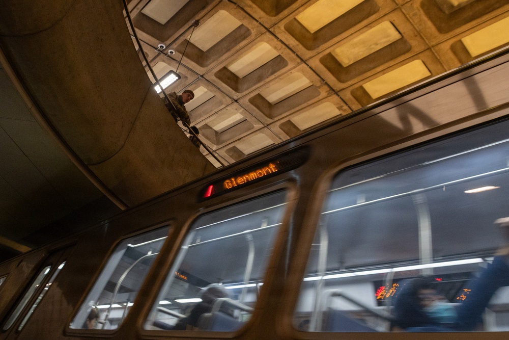 JTF - DC continues mission during winter storm