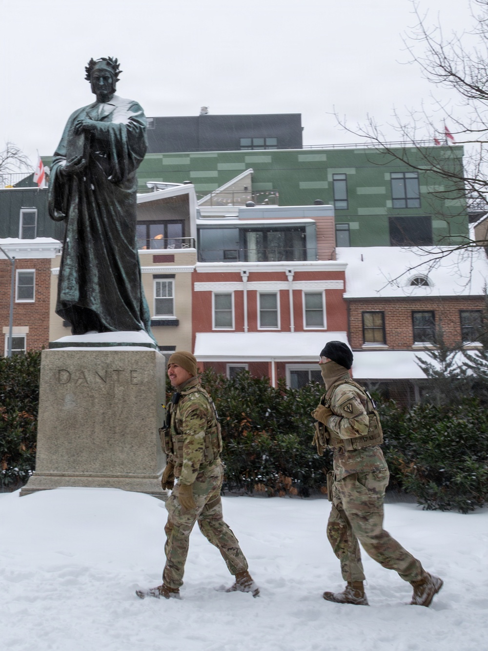 JTF - DC continues mission during winter storm