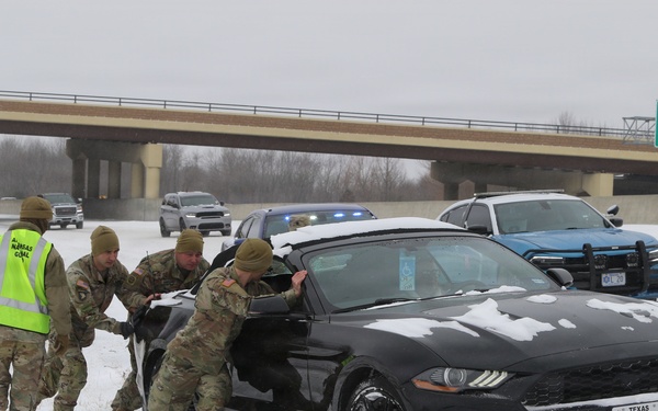 Arkansas National Guard Supports Public Safety During Winter Storm Fern