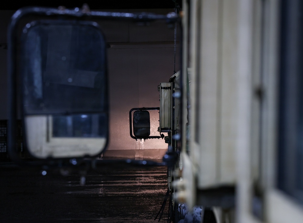 Alabama Guard Soldiers Take to the Roads for Winter Weather Response