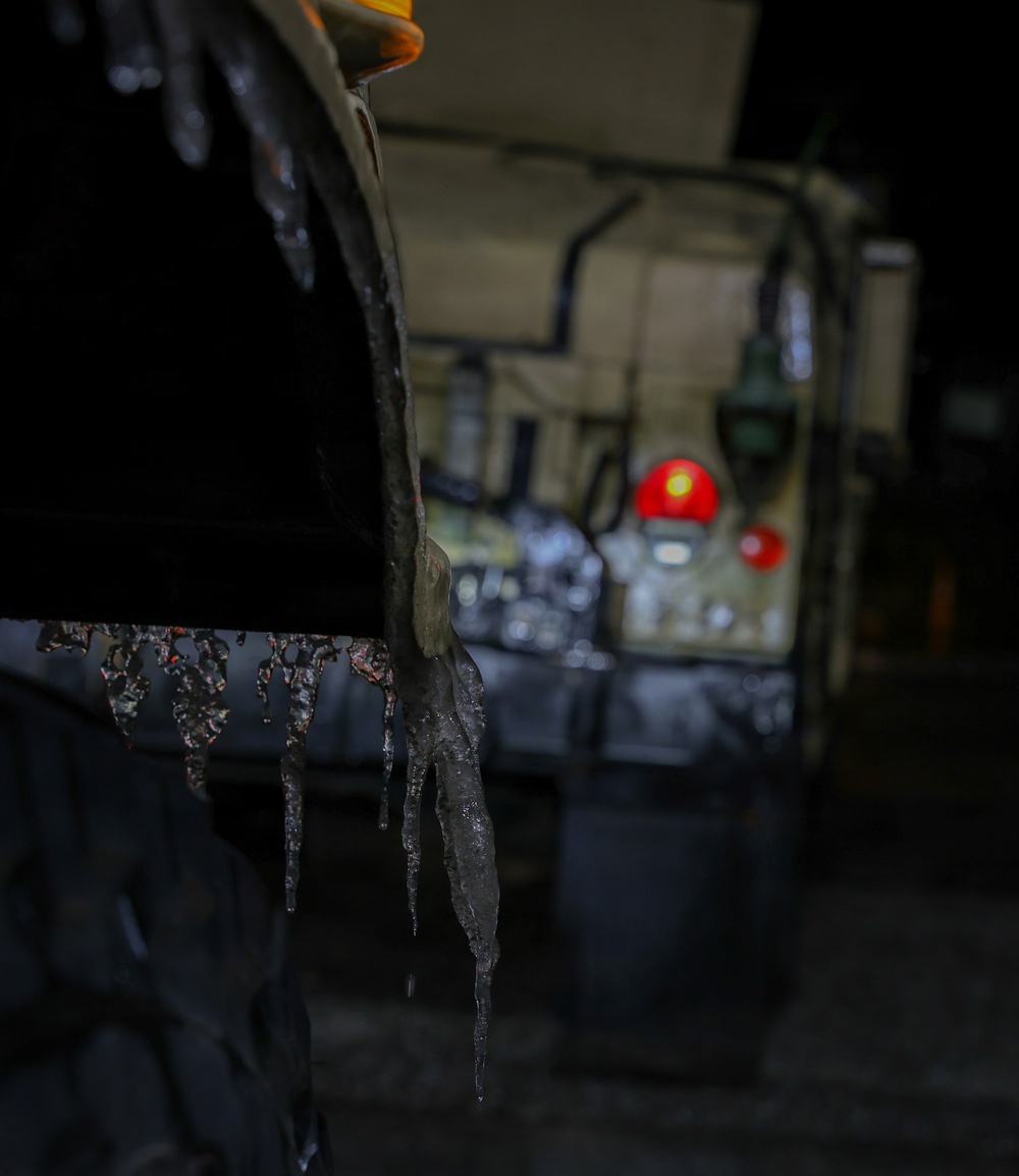 Alabama Guard Soldiers Take to the Roads for Winter Weather Response