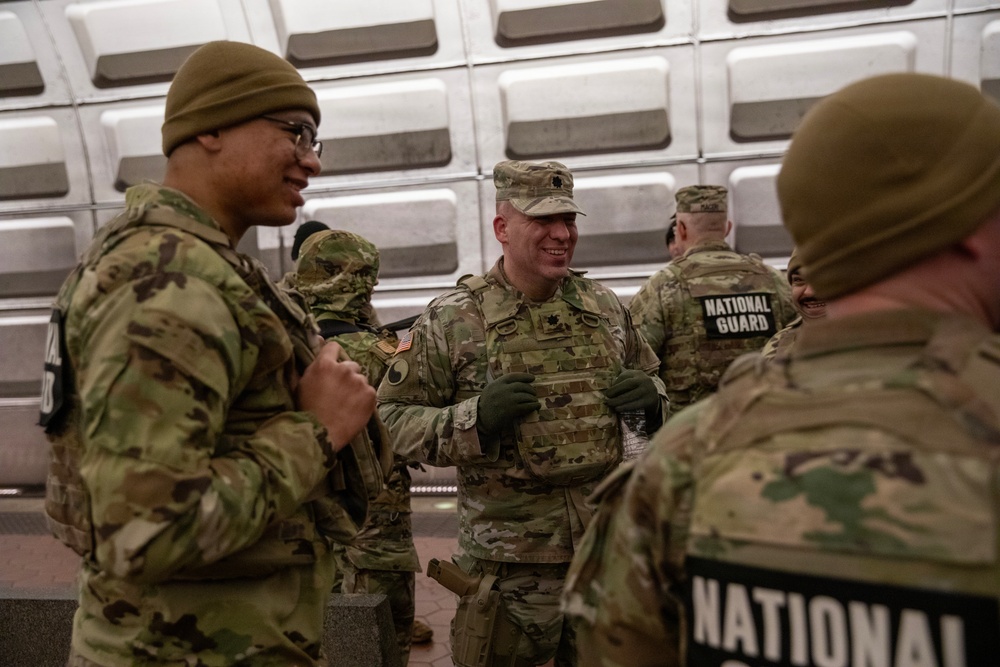 JTF - DC continues mission during winter storm