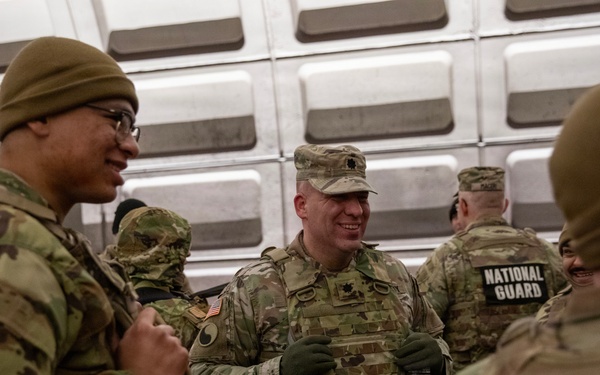 JTF - DC continues mission during winter storm