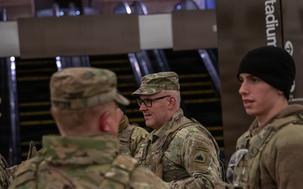 JTF - DC continues mission during winter storm