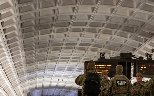 JTF - DC continues mission during winter storm