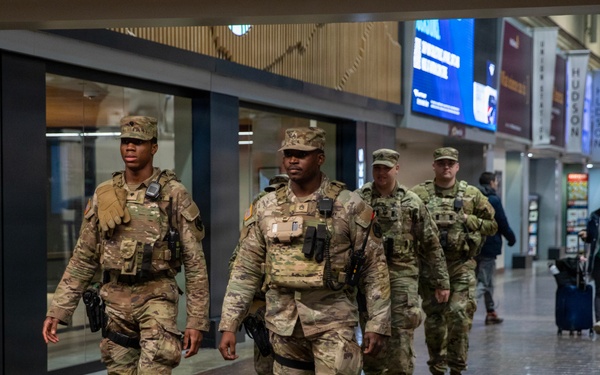 JTF - DC continues mission during winter storm