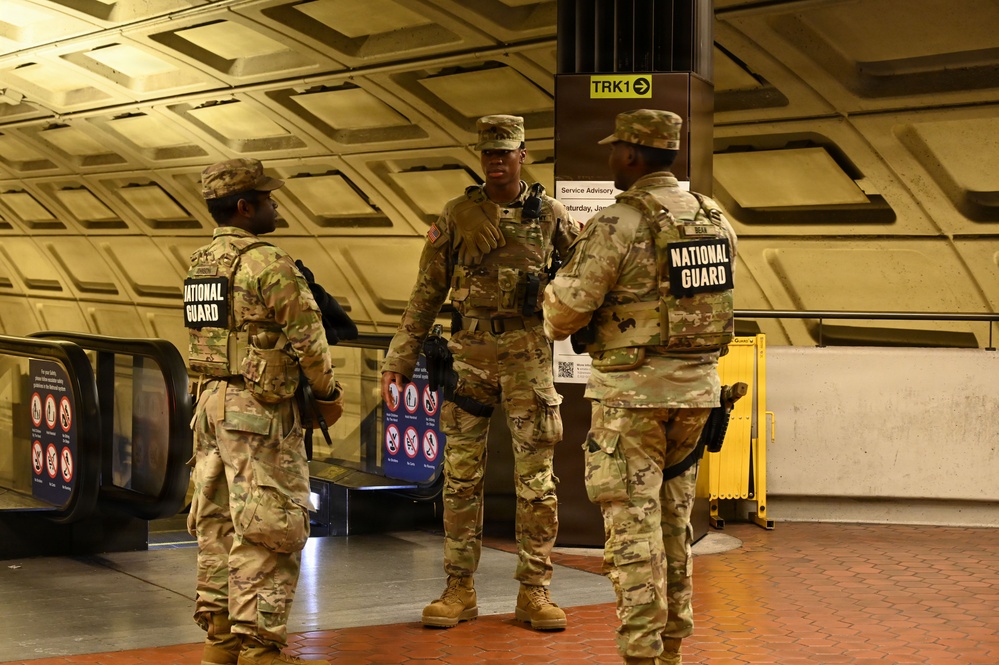 JTF - DC continues mission during winter storm