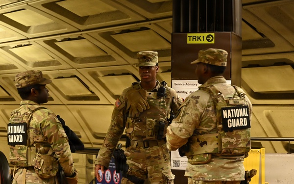 JTF - DC continues mission during winter storm