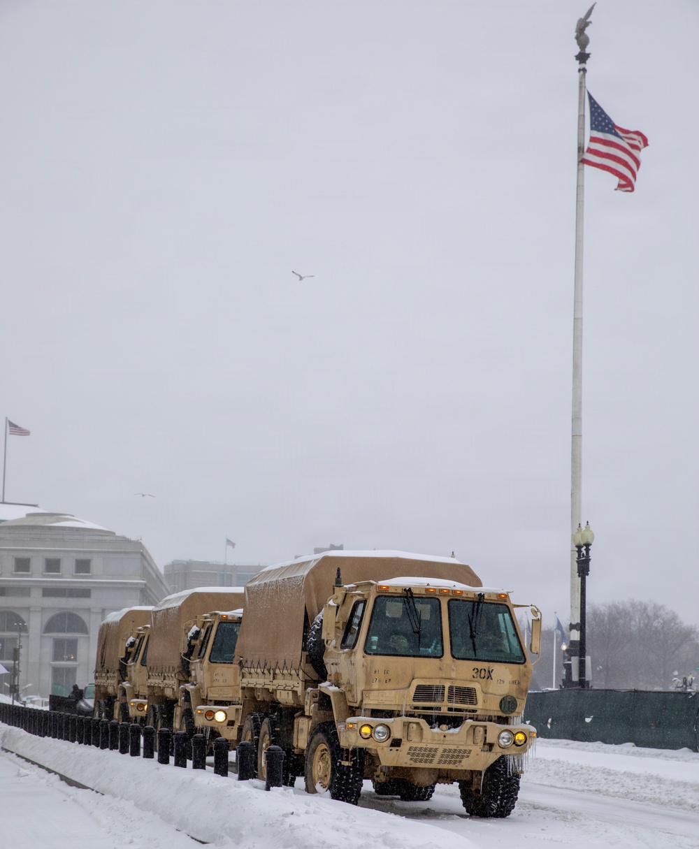JTF - DC continues mission during winter storm