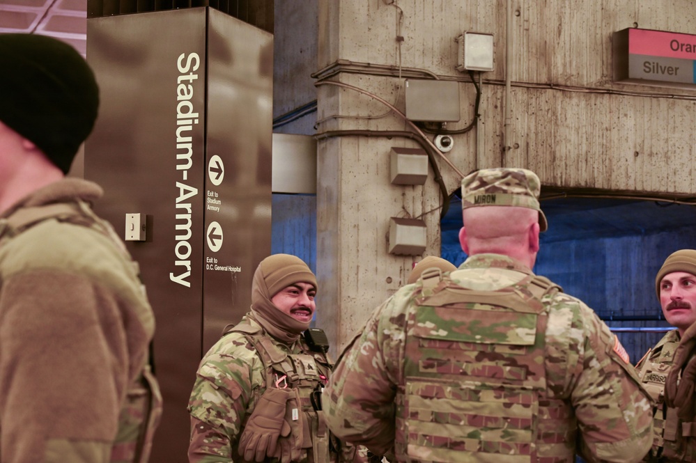 JTF - DC continues mission during winter storm