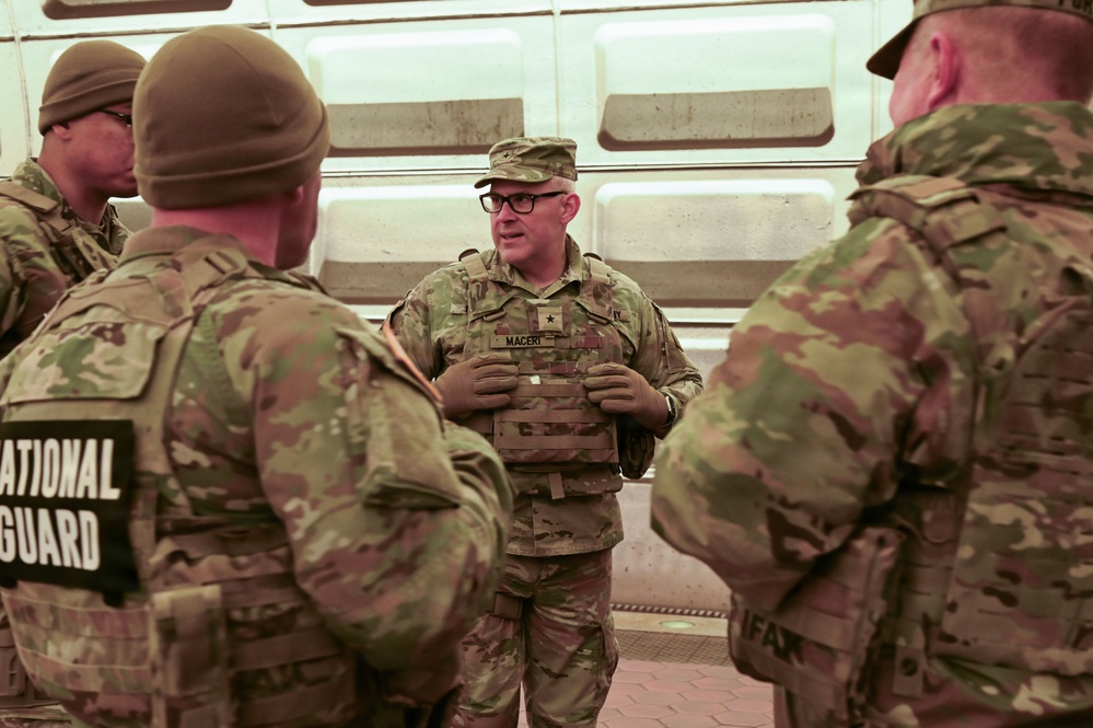 JTF - DC continues mission during winter storm