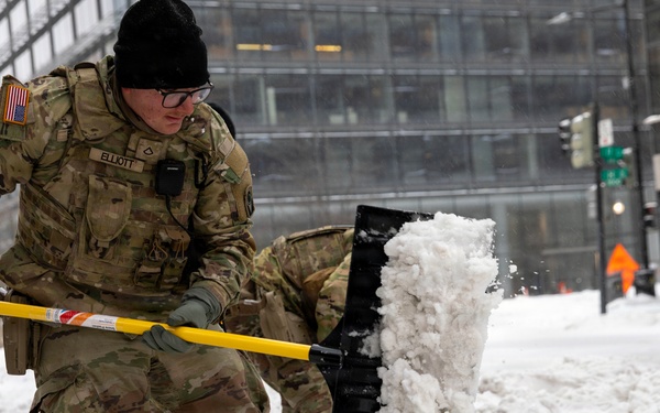 JTF - DC continues mission during winter storm