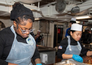 USS Blue Ridge Thanksgiving 2025