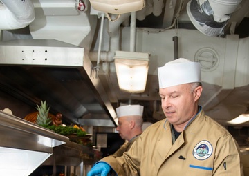 USS Blue Ridge Thanksgiving 2025