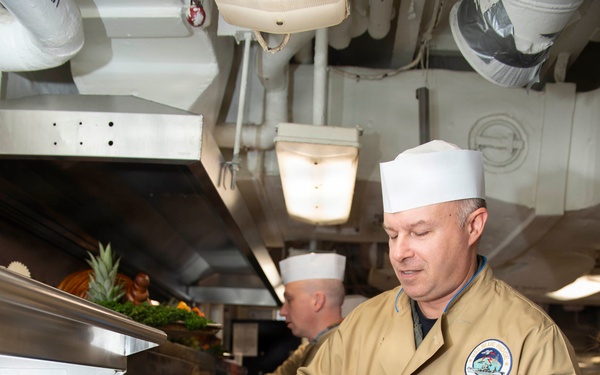USS Blue Ridge Thanksgiving 2025