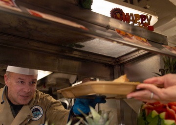 USS Blue Ridge Thanksgiving 2025