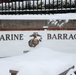 Marine Barracks Washington Endures Winter Storm