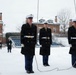 Marines Honor the Flag During Morning Colors at Marine Barracks Washington