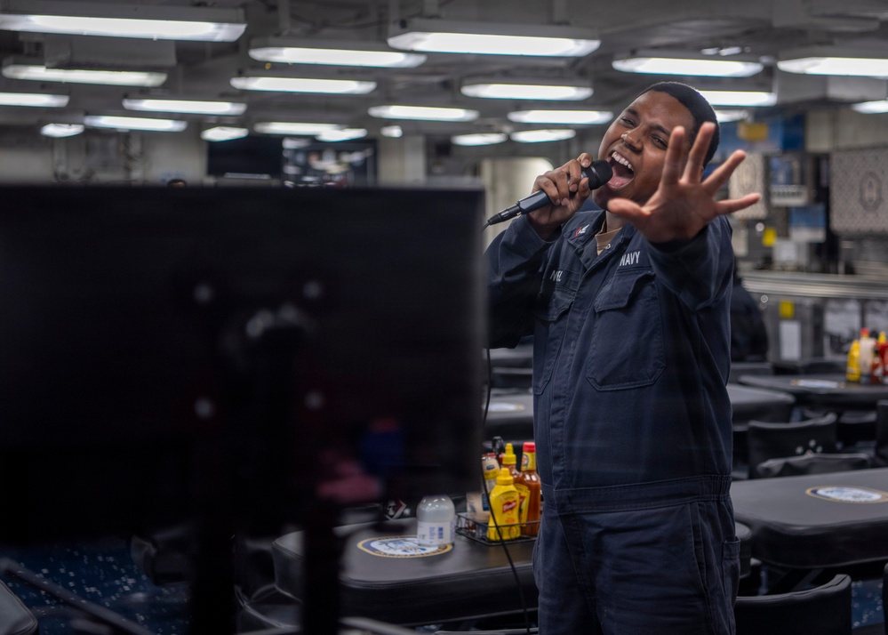 Karaoke Night on Makin Island