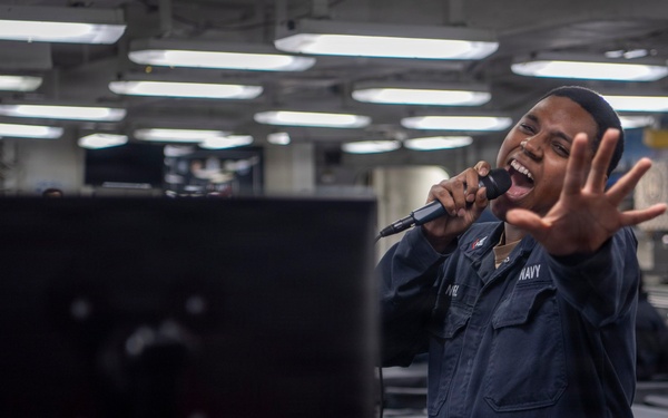 Karaoke Night on Makin Island