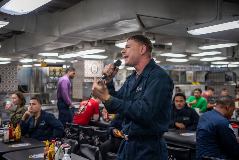 Karaoke Night on Makin Island