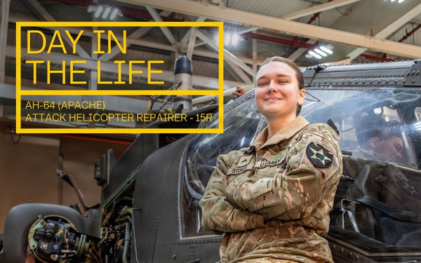 A Day in the Life: AH-64 Attack Helicopter Repairer (15R)