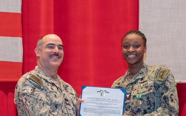 CFAY Holds All Hands and Awards at Quarters&amp;#xA;