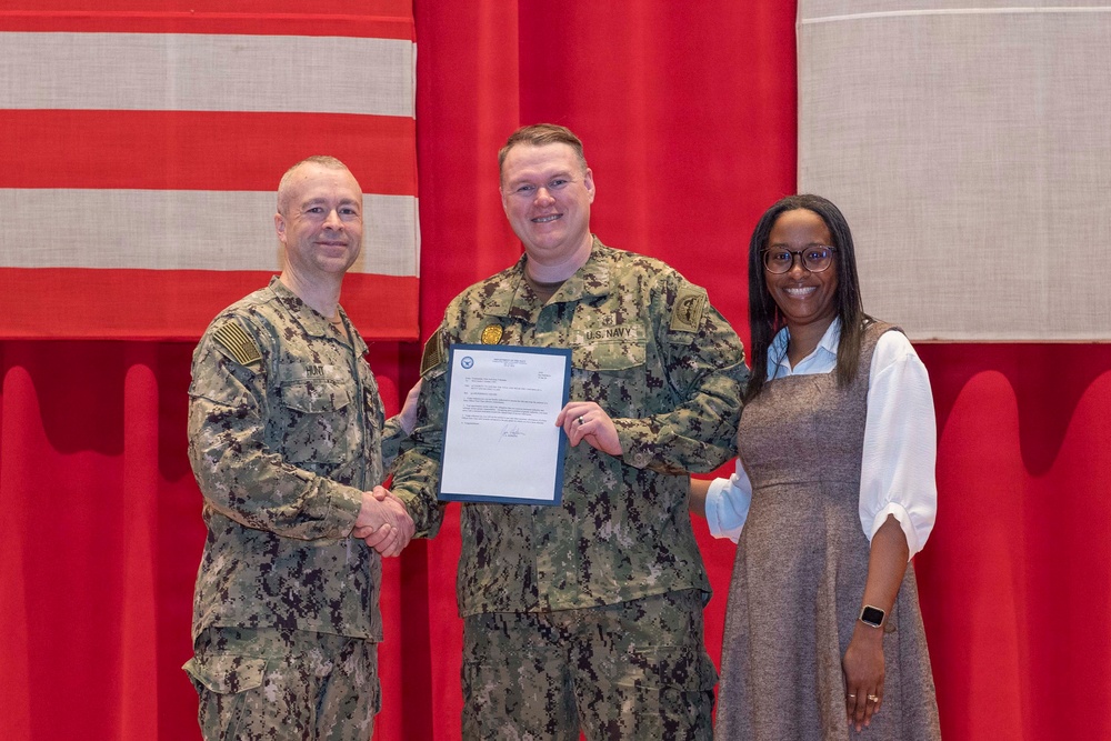 CFAY Holds All Hands and Awards at Quarters&amp;#xA;