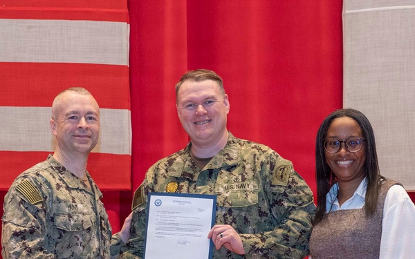 CFAY Holds All Hands and Awards at Quarters&amp;#xA;