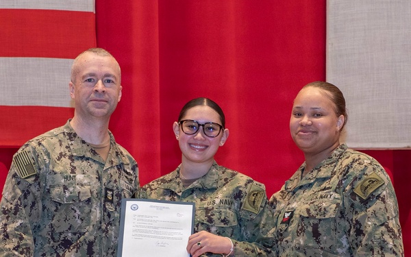 CFAY Holds All Hands and Awards at Quarters&amp;#xA;