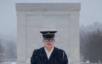 Snow Day 2026: Tomb of the Unknown Soldier